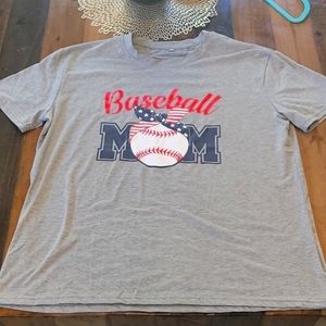 𝅺BASEBALL mom shirt